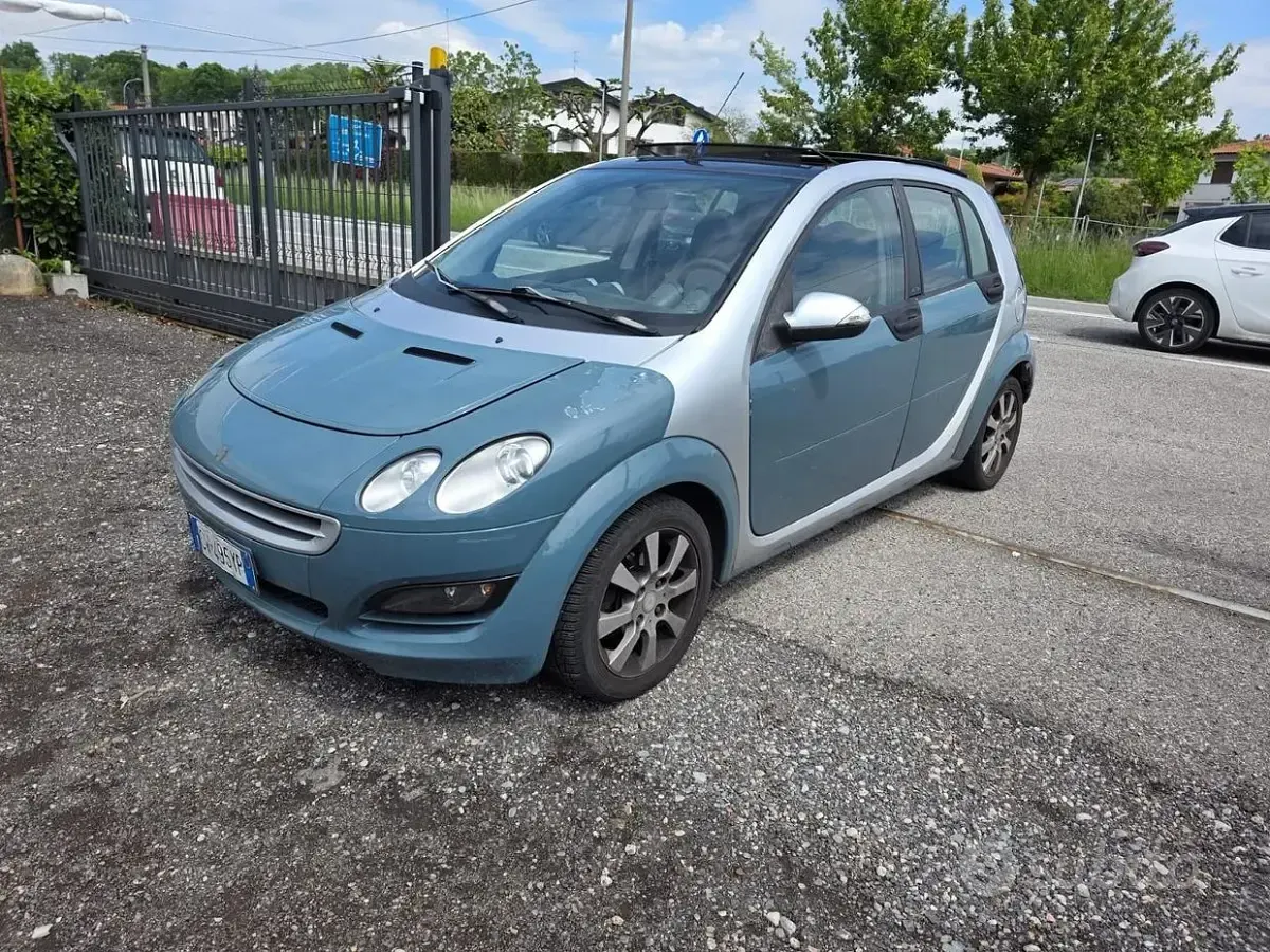 Usata Smart ForFour Passion 68 CV (50 kW) 2005 Blu Utilitaria