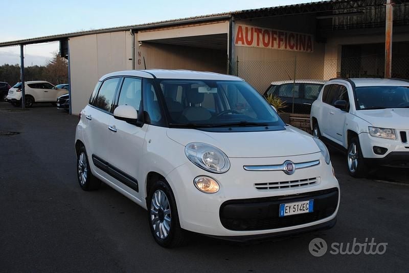 Usata Fiat 500L 84 CV (61 kW) 2015 Bianco Monovolume