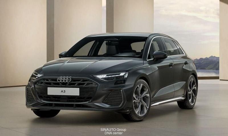 Nuova Audi A3 Sportback e-tron Ambiente 150 CV (110 kW) 2026 Grigio scuro Utilitaria