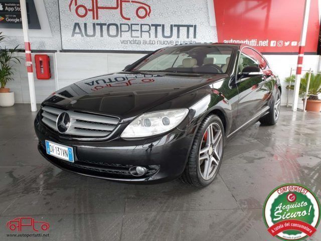 Usata Mercedes CL500 388 CV (285 kW) 2009 Nero Coupé