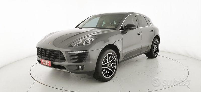 Usata Porsche Macan 250 CV (183 kW) 2015 Grigio SUV