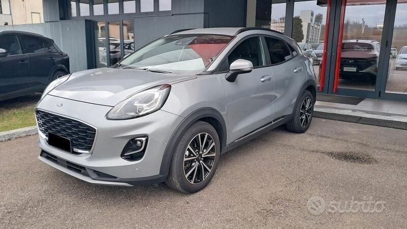 Usata Ford Puma Titanium 125 CV (91 kW) 2021 Grigio Station wagon