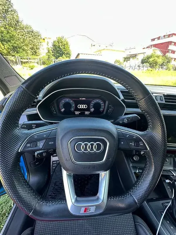 Usata Audi Q3 Sportback S-Line 150 CV (110 kW) 2019 Blu/azzurro SUV