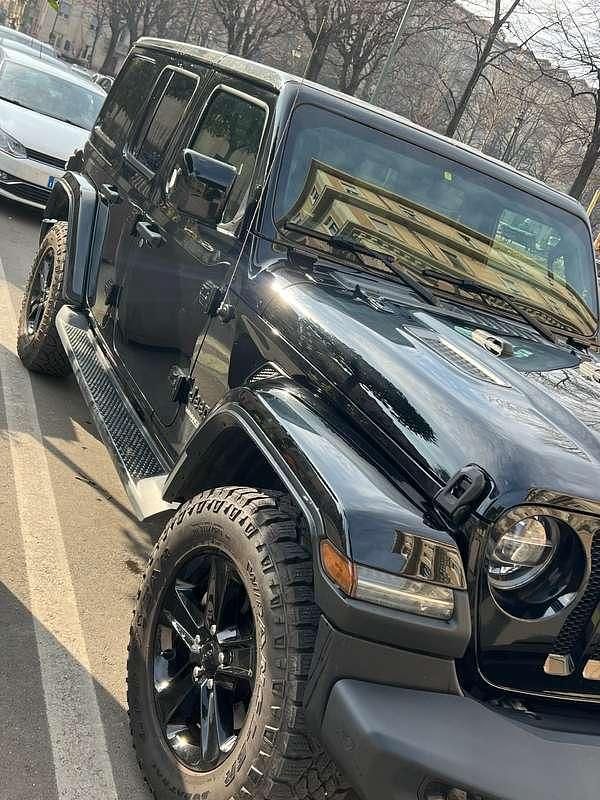 Nero Usata 2018 Jeep Wrangler Unlimited Sahara SUV | 40.900 € (Cara) - Immagine 1/4