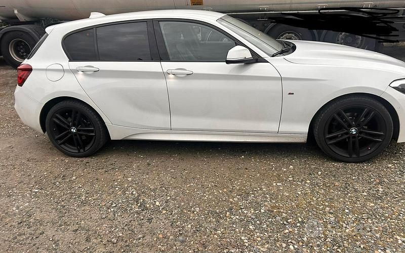 Usata BMW 116 M Sport 109 CV (80 kW) 2018 Bianco Utilitaria