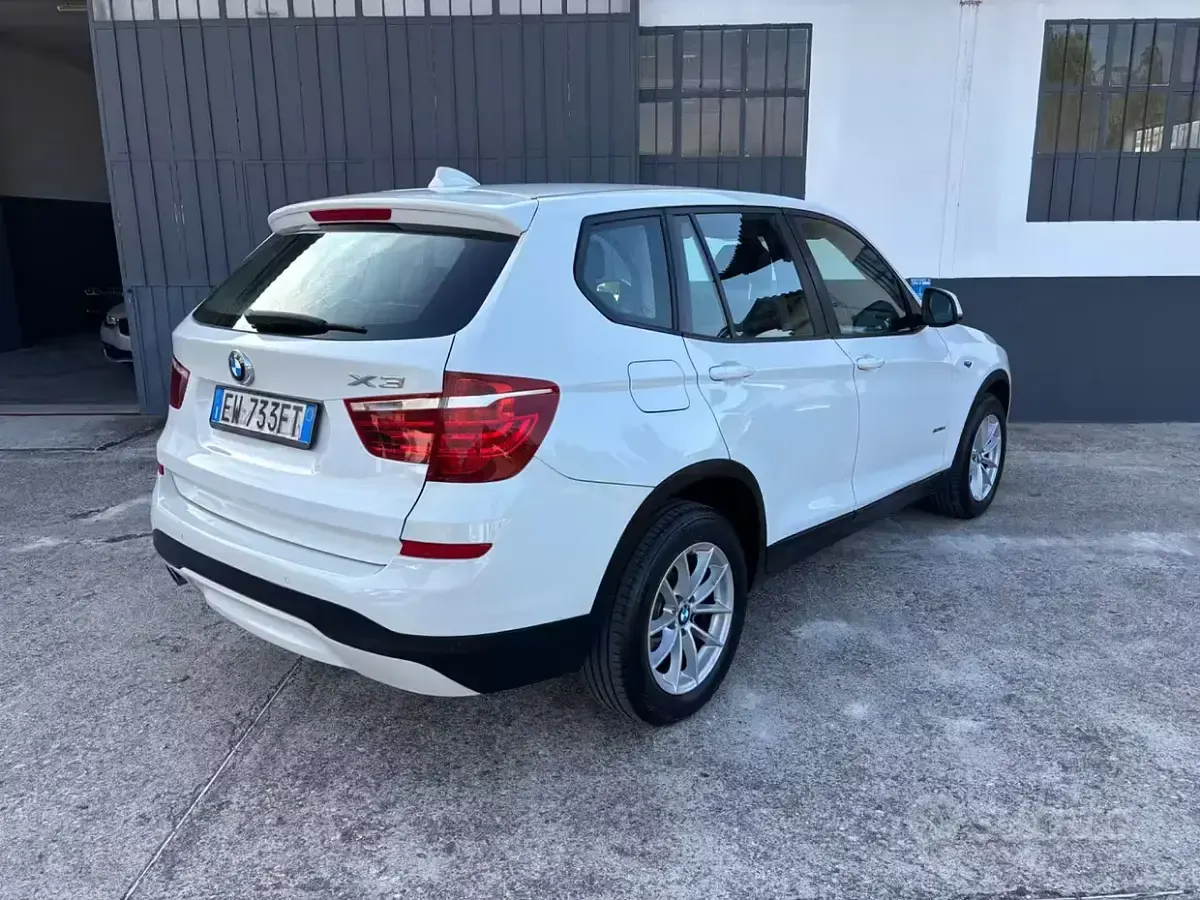 Usata BMW X3 Comfort Edition 150 CV (110 kW) 2014 Bianco SUV