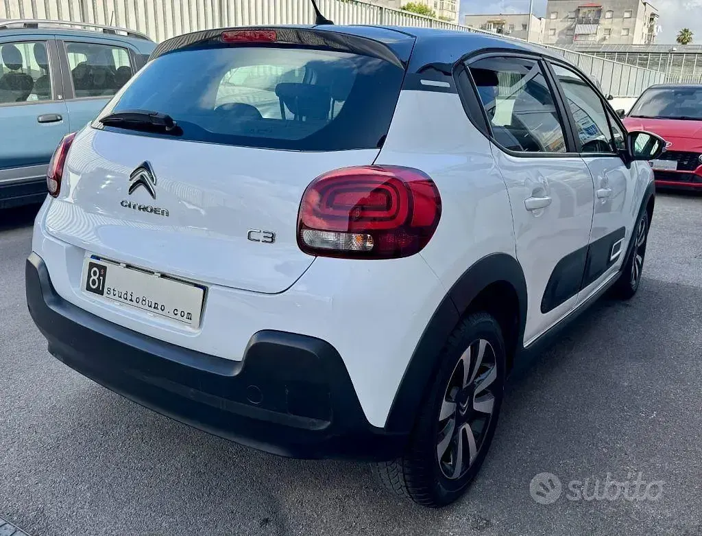Usata Citroën C3 PureTech 110 CV (80 kW) 2021 Bianco Utilitaria