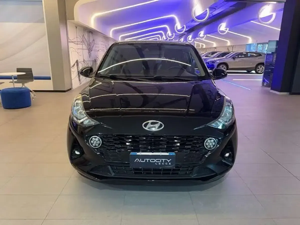 Usata Hyundai i10 Prime 67 CV (49 kW) 2020 Nero Utilitaria