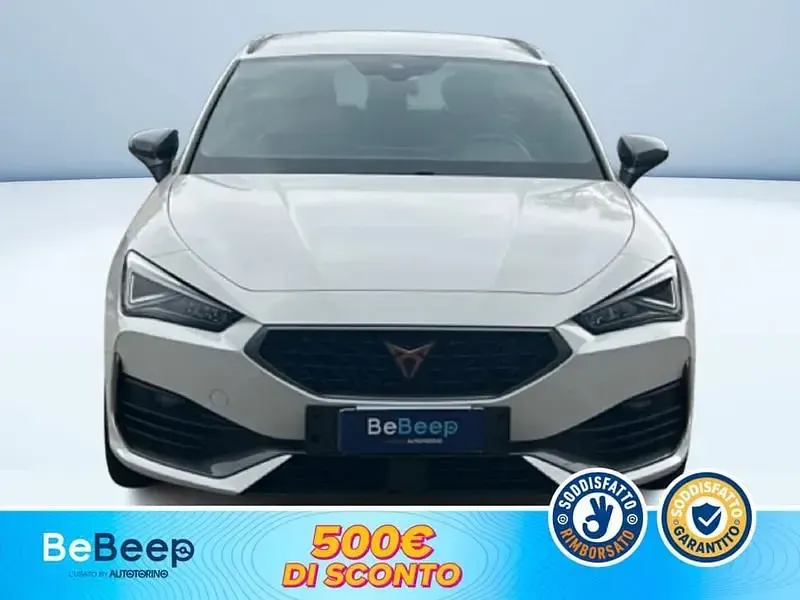 Usata Cupra Leon 150 CV (110 kW) 2024 Bianco pastello Station wagon