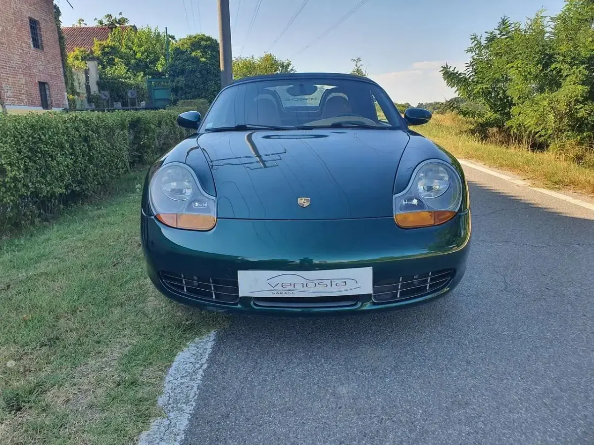 Usata Porsche Boxster 252 CV (185 kW) 2000 Verde Cabrio
