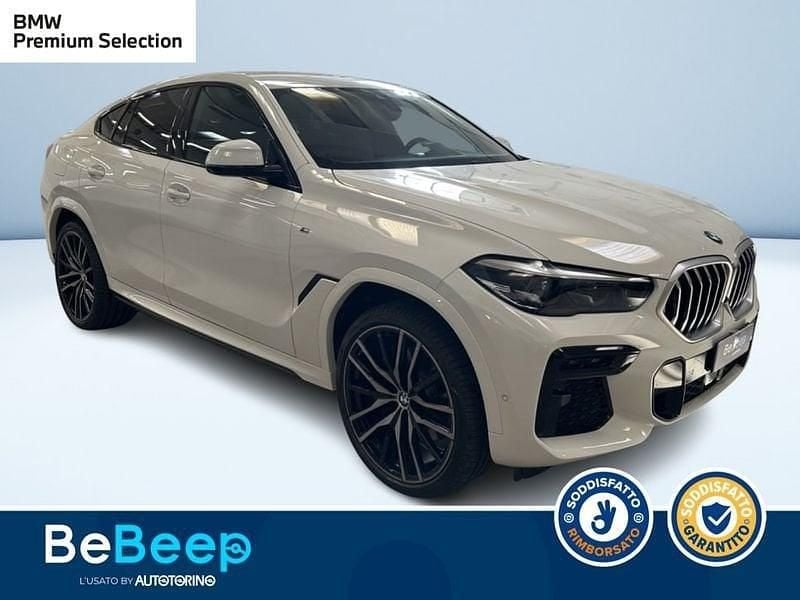 Usata BMW X6 M Sport 286 CV (210 kW) 2021 Bianco pastello SUV