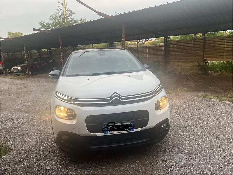Usata Citroën C3 PureTech 110 CV (80 kW) 2018 Bianco Berlina