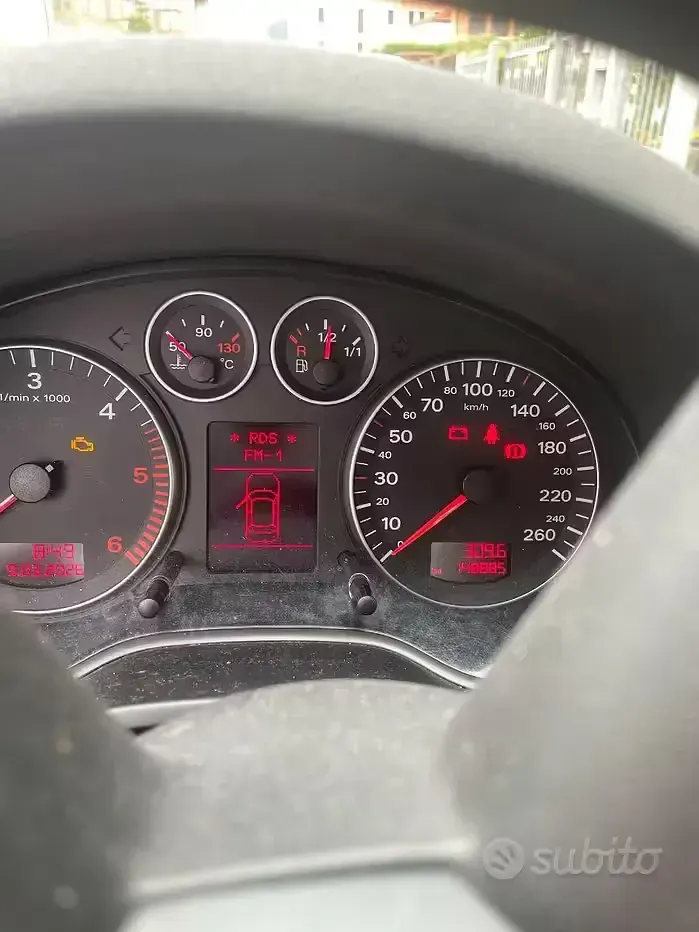 Usata Audi A3 Sport 140 CV (102 kW) 2006 Grigio Utilitaria