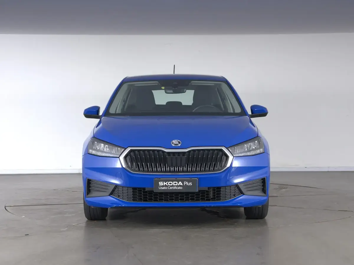 Usata Skoda Fabia Ambition 65 CV (47 kW) 2023 Blu mediterraneo Utilitaria