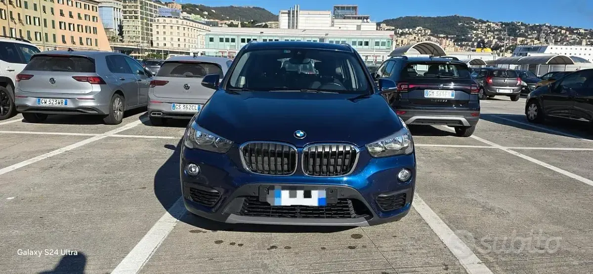 Usata BMW X1 Advantage 150 CV (110 kW) 2018 Blu SUV
