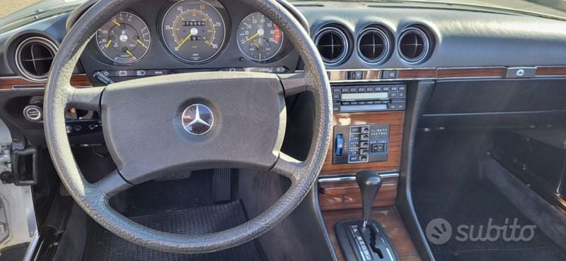 Usata Mercedes SL380 218 CV (160 kW) 1981 Grigio Cabrio