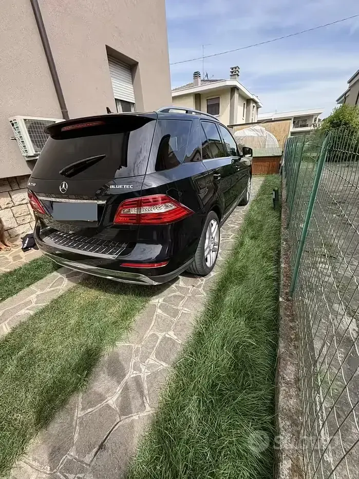 Usata Mercedes ML250 Premium 204 CV (150 kW) 2014 Nero SUV