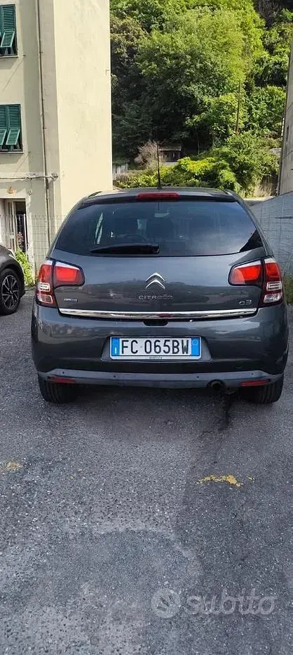 Usata Citroën C3 75 CV (55 kW) 2015 Nero Berlina