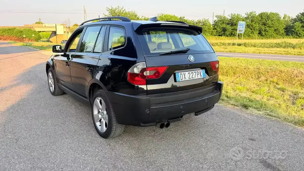 Usata BMW X3 218 CV (160 kW) 2005 Nero SUV