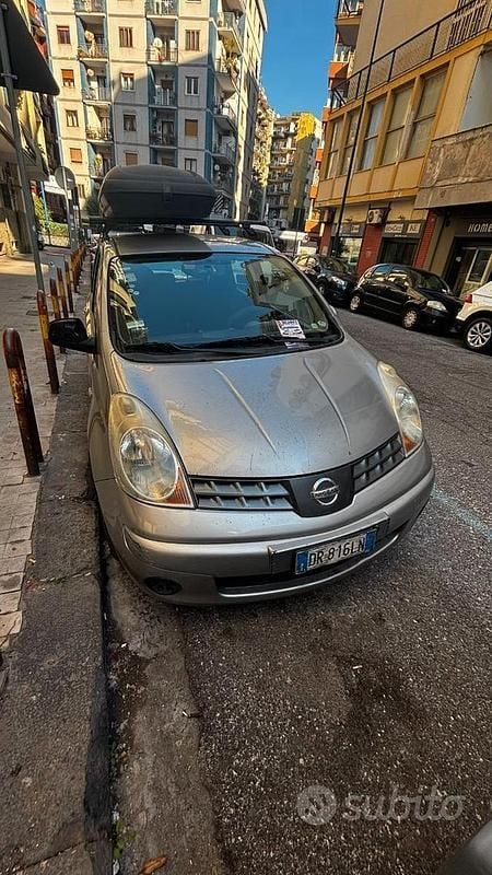 Usata Nissan Note Tekna 86 CV (63 kW) 2008 Grigio Monovolume
