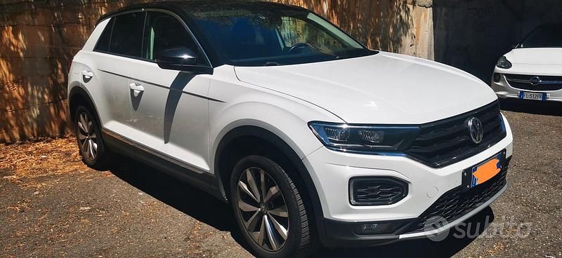 Usata VW T-Roc 150 CV (110 kW) 2018 Bianco SUV