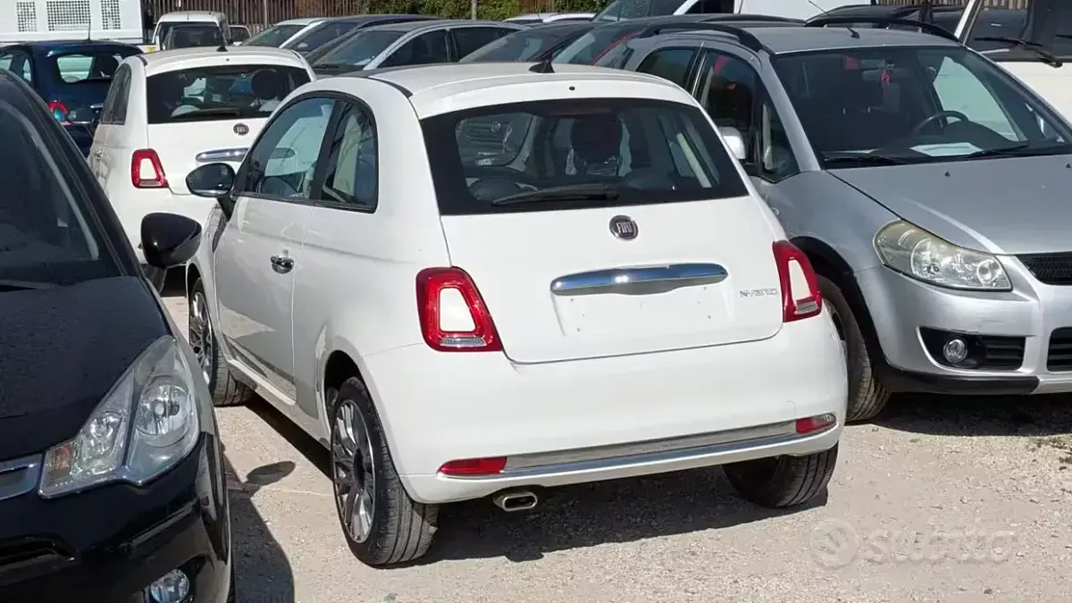 Usata Fiat 500 Dolcevita 69 CV (50 kW) 2022 Bianco Utilitaria