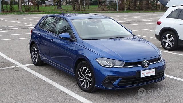 Usata VW Polo Style 95 CV (69 kW) 2021 Blu Utilitaria