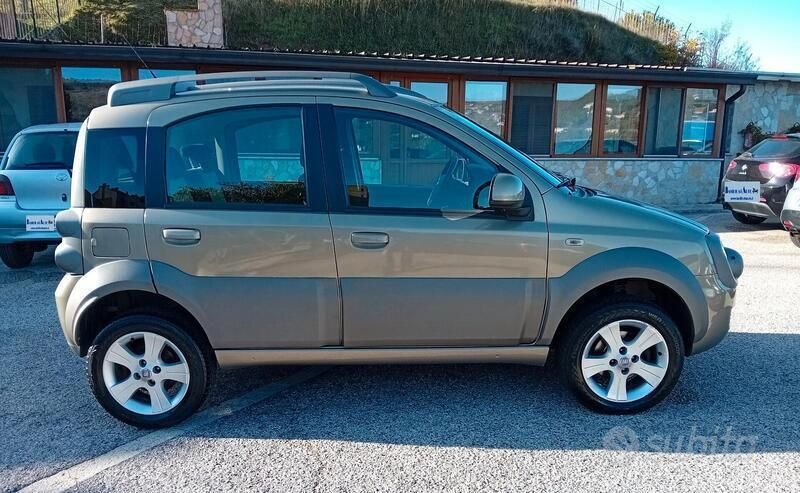 Usata Fiat Panda 4x4 Cross 75 CV (55 kW) 2010 Verde Utilitaria