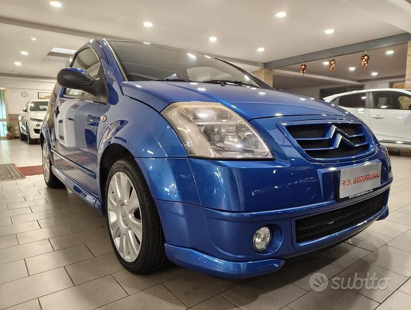 Usata Citroën C2 125 CV (91 kW) 2006 Blu Utilitaria