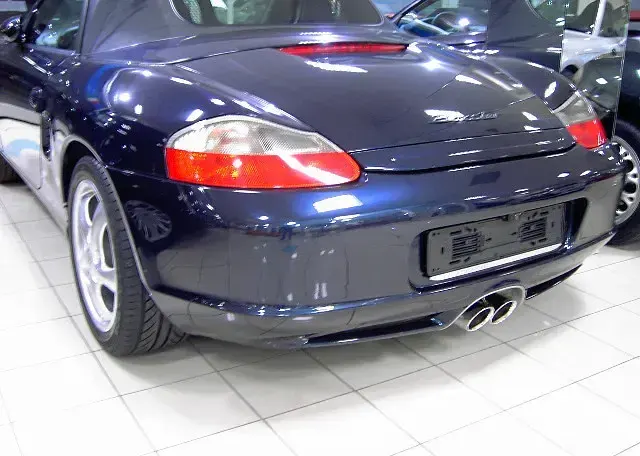 Usata Porsche Boxster 228 CV (167 kW) 2003 Blu met. Cabrio