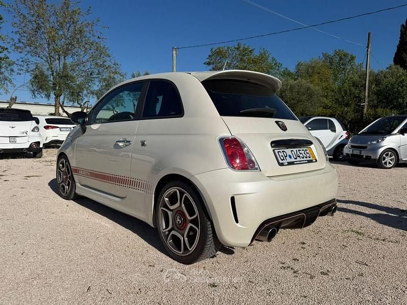 Usata Abarth 500 135 CV (99 kW) 2010 Bianco Berlina