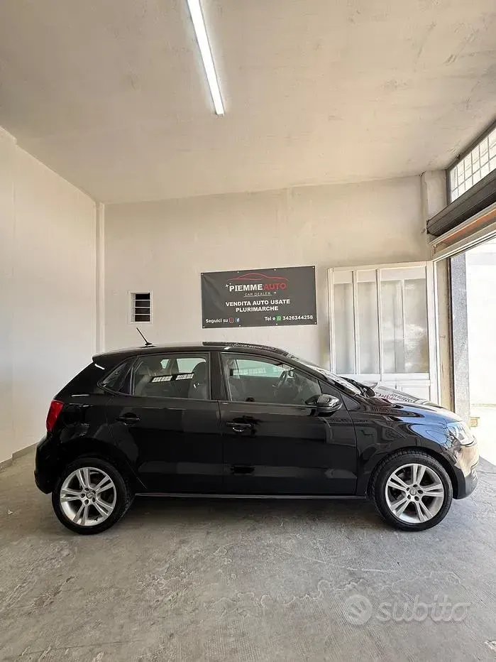 Usata VW Polo 75 CV (55 kW) 2015 Nero Berlina