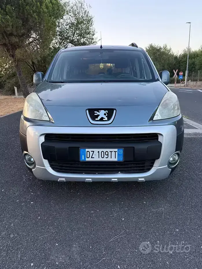 Usata Peugeot Partner Tepee Outdoor 90 CV (66 kW) 2009 Beige Monovolume