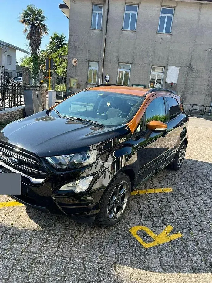 Usata Ford Ecosport 99 CV (72 kW) 2018 Nero SUV