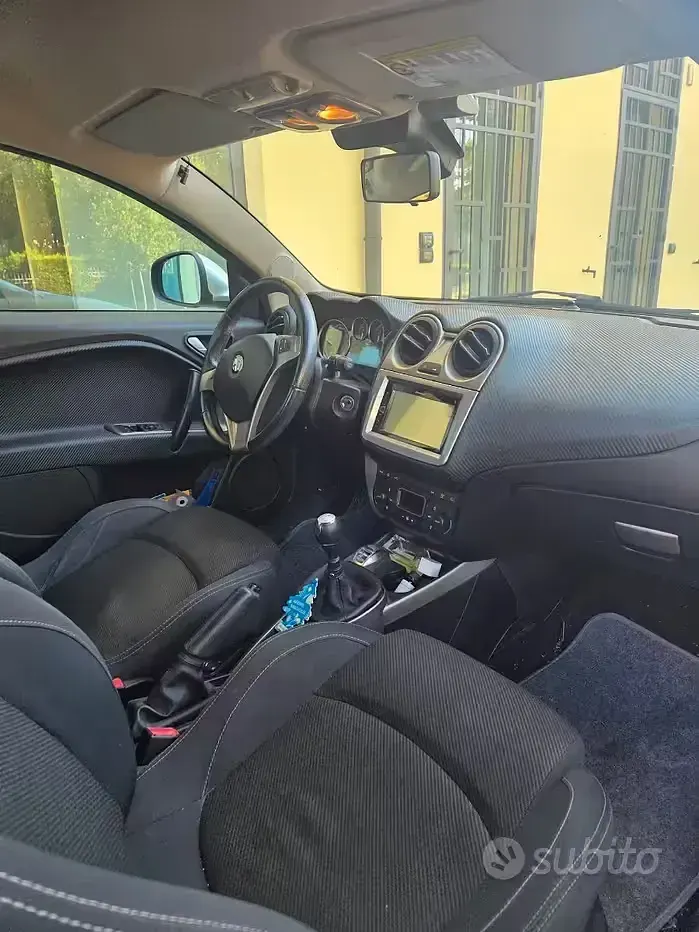 Usata Alfa Romeo MiTo Distinctive 120 CV (88 kW) 2012 Grigio Utilitaria
