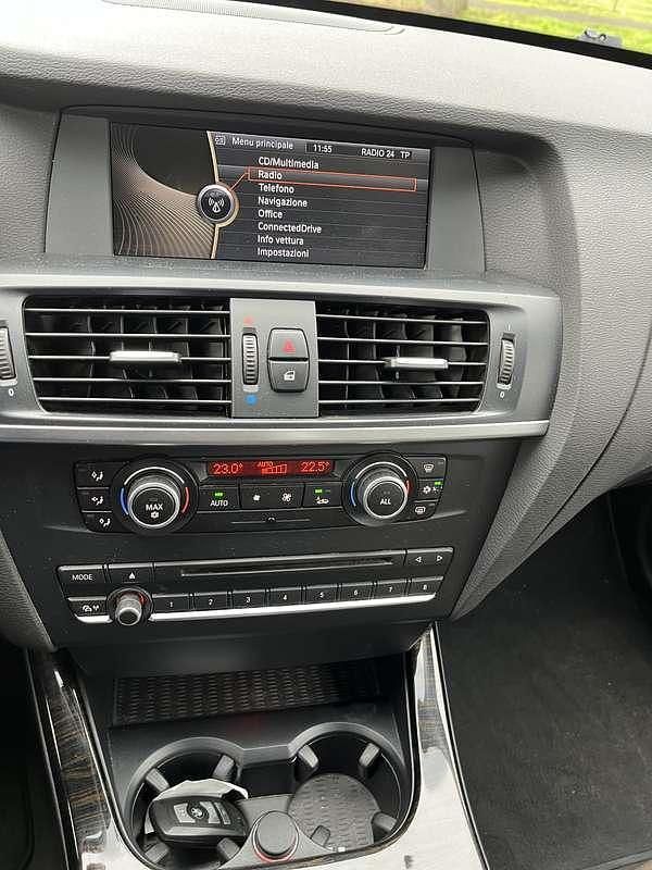 Usata BMW X3 184 CV (135 kW) 2010 Rosso SUV