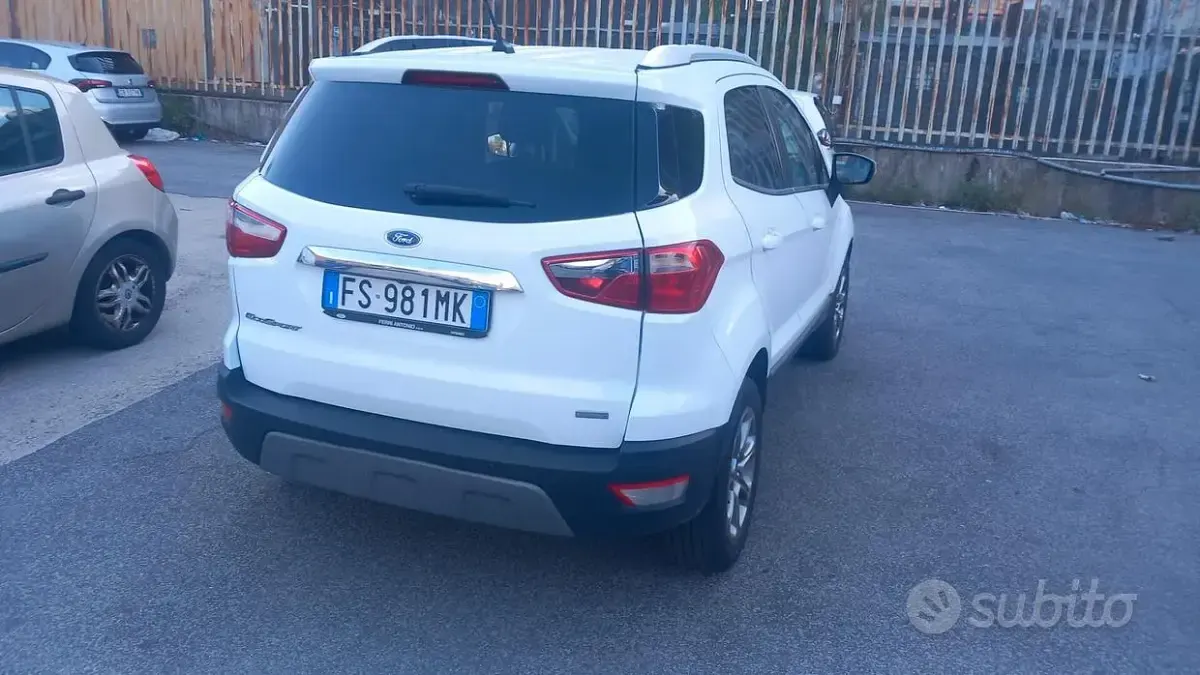 Usata Ford Ecosport ST-Line 99 CV (72 kW) 2018 Bianco SUV