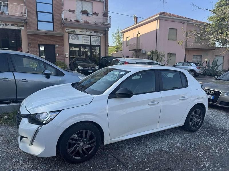Usata Peugeot 208 Active 75 CV (55 kW) 2022 Bianco Utilitaria
