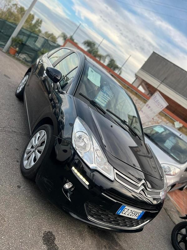 Usata Citroën C3 PureTech 82 CV (60 kW) 2015 Nero Utilitaria