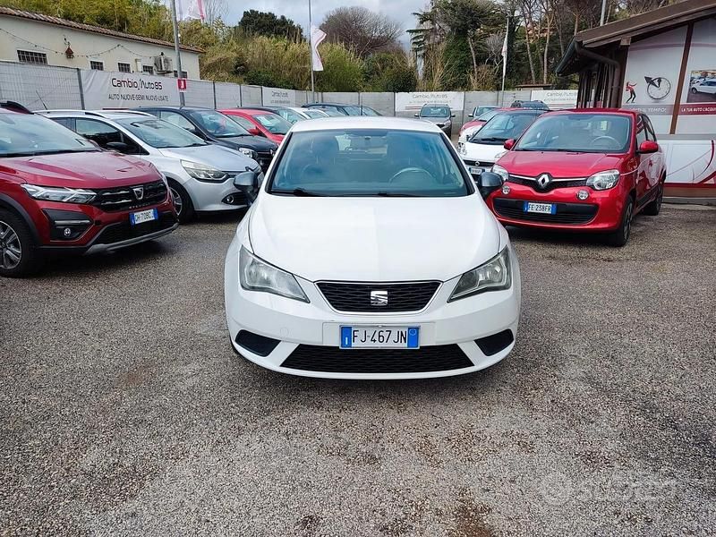 Usata Seat Ibiza CONNECT 75 CV (55 kW) 2017 Bianco Berlina