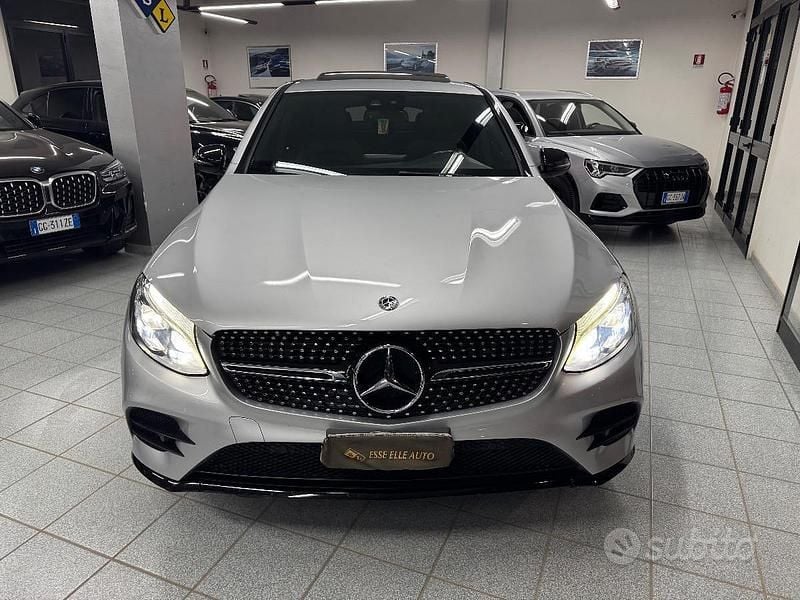 Usata Mercedes GLC250 AMG 207 CV (152 kW) 2019 Grigio Coupé