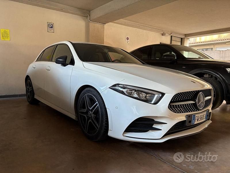 Usata Mercedes A200 Premium 150 CV (110 kW) 2019 Bianco Berlina