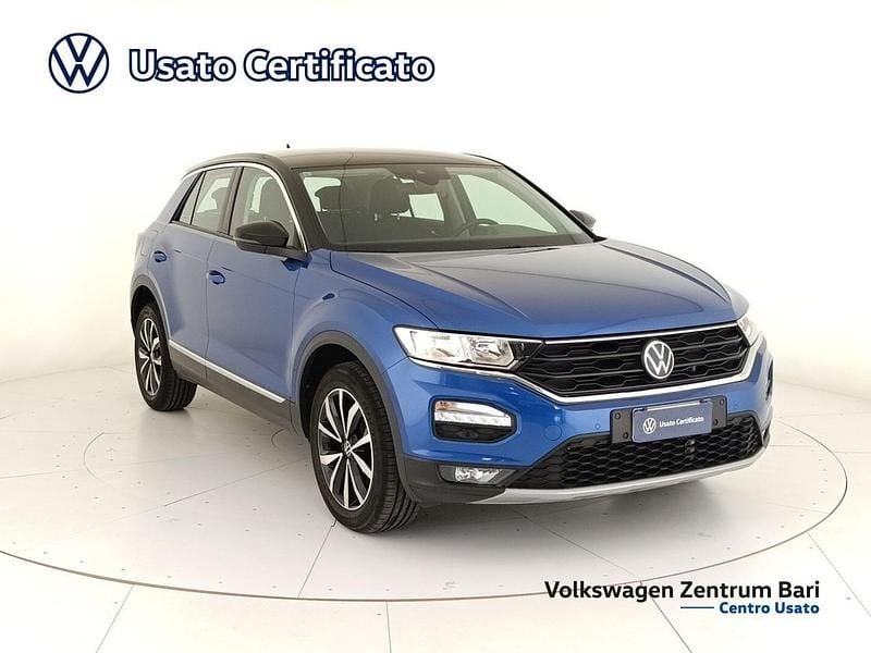 Usata VW T-Roc Style 115 CV (84 kW) 2021 Blu SUV