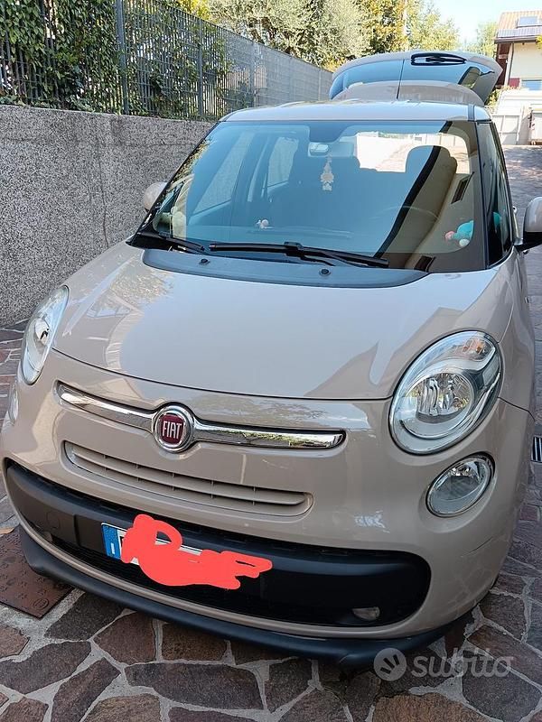 Usata Fiat 500L Pop Star 95 CV (69 kW) 2017 Marrone Monovolume