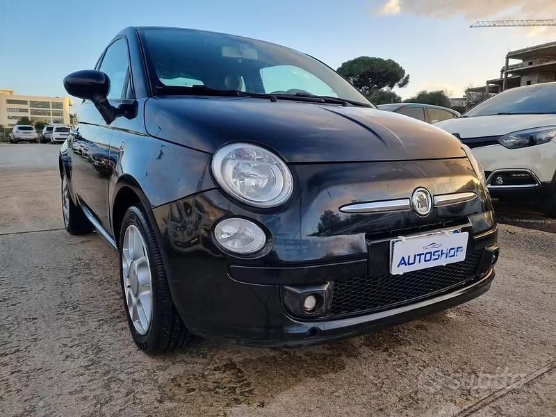 Usata Fiat 500 Pop 69 CV (50 kW) 2008 Nero Berlina