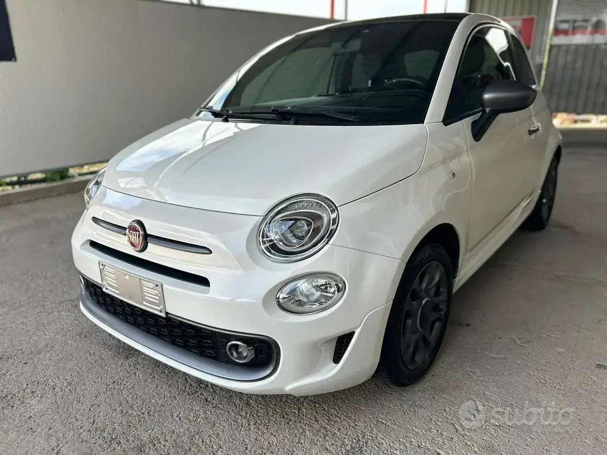 Usata Fiat 500S 69 CV (50 kW) 2017 Bianco Utilitaria