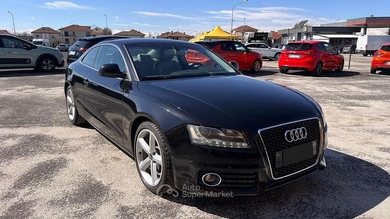 Usata Audi A5 S-Line 180 CV (132 kW) 2009 Nero Coupé
