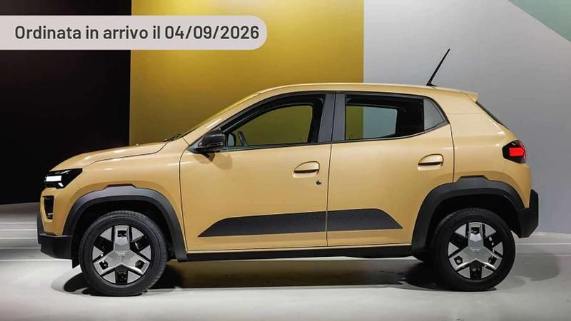 Nuova Dacia Spring Expression 19 kW (26 CV) 2026 Argento Utilitaria