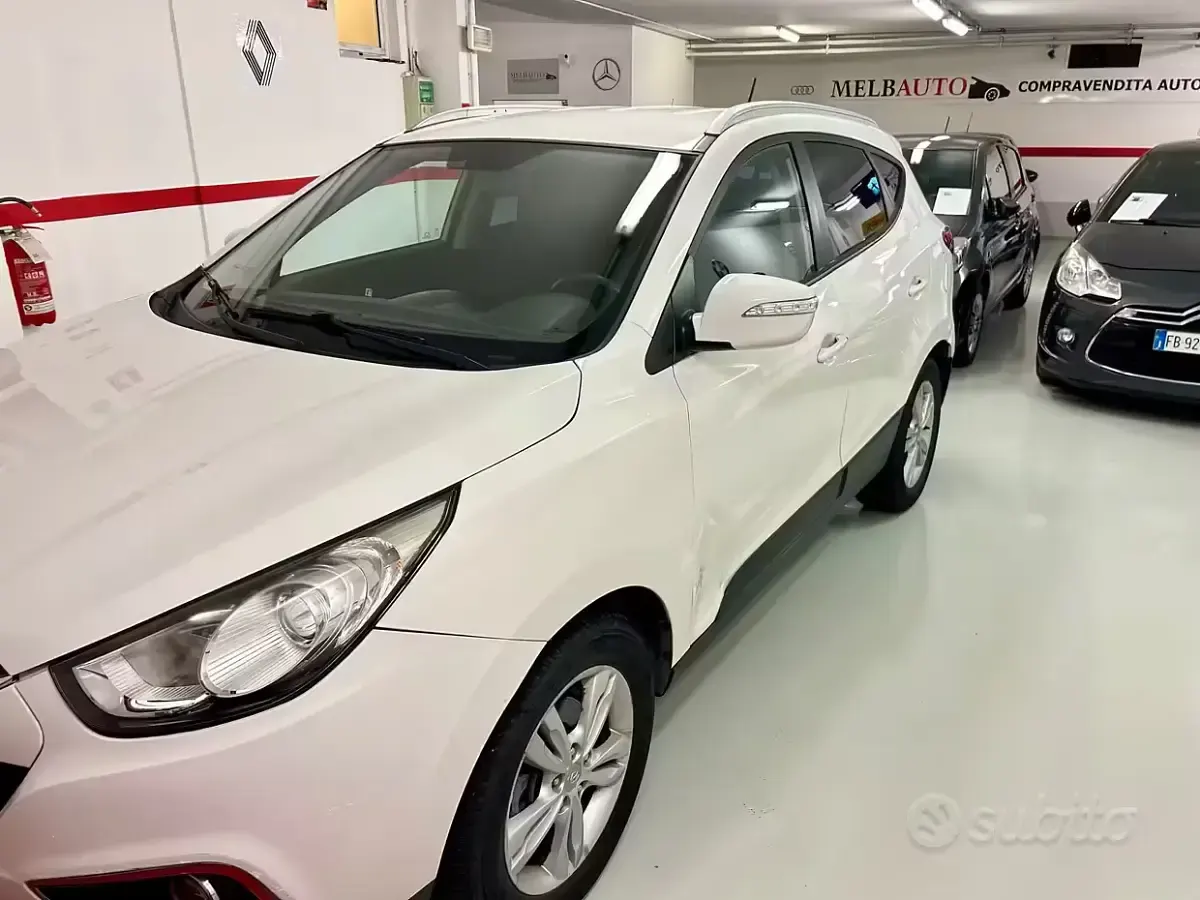 Używany Hyundai ix35 Style 116 KM (85 kW) 2012 Biały SUV