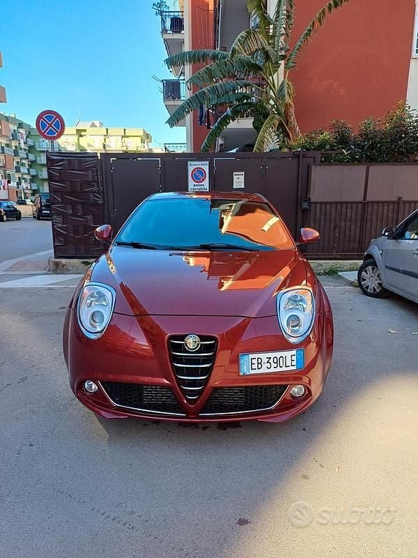 Usata Alfa Romeo MiTo Progression 120 CV (88 kW) 2012 Rosso Utilitaria